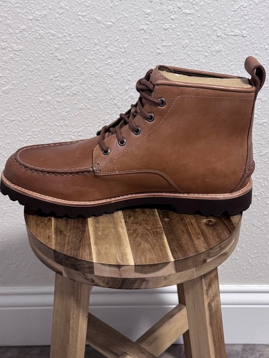 Sperry Newton Moc Toe Leather Boots Tan Bronzer Mens EU 46/US 12/UK 11 NIB main image 9